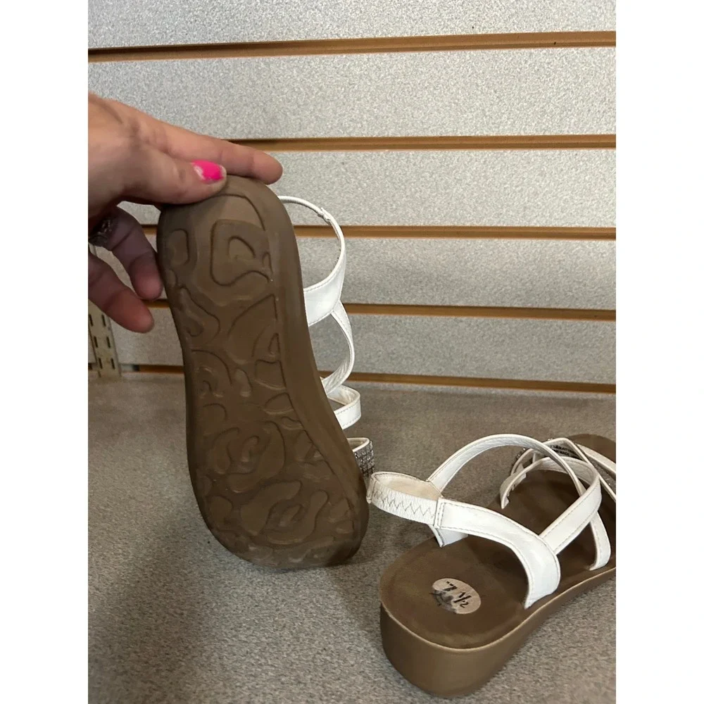 Harborsides white strappy